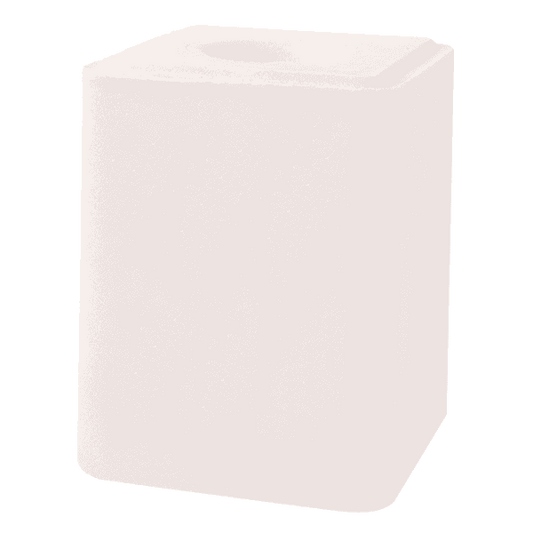 White Salt Block