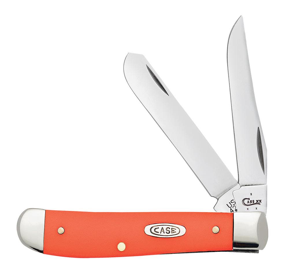 Case Knife Orange Synthetic Mini Trapper